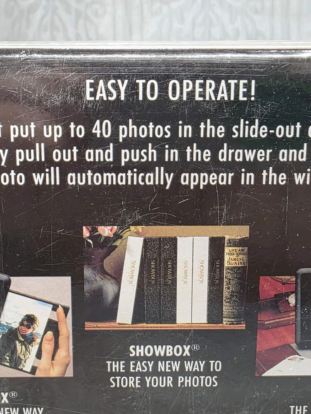 Vintage 1991 Burnes SHOWBOX Photo Viewer 3 1/2